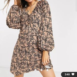 ASOS design mini smock dress